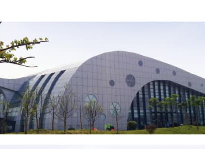 南充会议中心外景网架工程